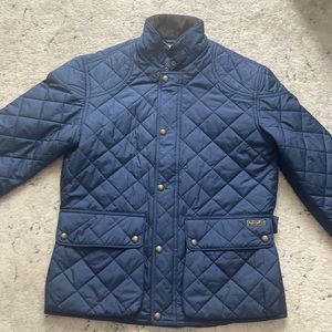 Polo Navy Blue (M) Quilted Jacket